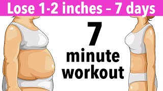 7 DAY CHALLENGE 7 MINUTE WORKOUT TO LOSE BELLY FAT