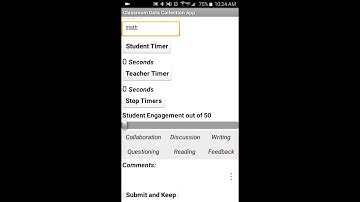 Mit app inventor Classroom Data Collection App tutorial video