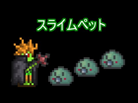 Terrariaコンプリートを目指して Part64 スライムペット Youtube