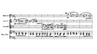 [Henry Cowell] Concerto Piccolo for Piano and Orchestra (Score-Video)