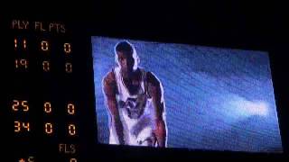 Utah JAZZ player introduction 2010-11 (Mar 26 2011)