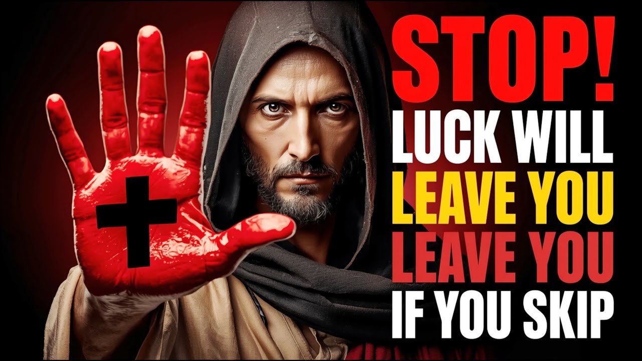 ✝️Бог говорит: Один пропуск = вечное невезение 😨💯 | Божье послание сегодня | Утверждение Иисуса |...