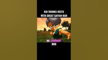 Kid Trunks Meets With Great Saiyan Man 🤯 #crashout #trunks #sparkingzero #dragonball #dbz