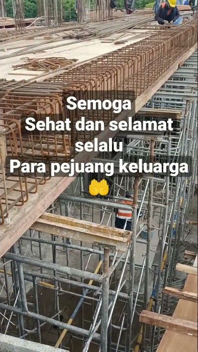 Perjuangan seorang ayah jadi tukang bangunan, semoga pada sehat dan selamat selalu