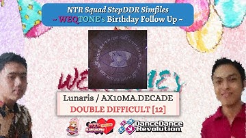 【DDR Simfiles】Lunaris - DOUBLE DIFFICULT [12]