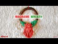 #DAY19 | DIY Macrame Wreath | Macrame Ornament Tutorial