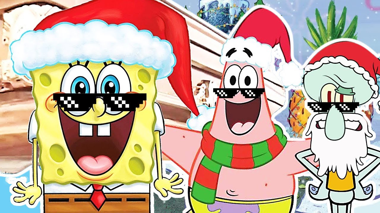 Spongebob SquarePants - Mix Compilation Christmas - Coffin Dance ( COVER) 12,122023b