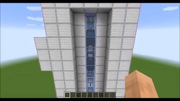 Minecraft SMP 1x1x2 Platform Elevator Up & Down [1.8]