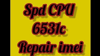 spd cpu 6531c voice v960 imei repair