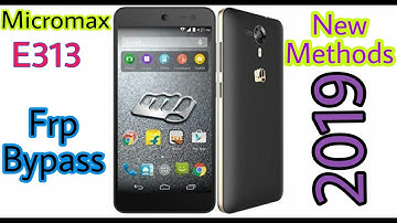 Micromax e313 Frp bypass google account || new methods