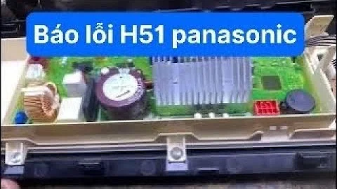 Sửa máy giặt panasonic NA-fs13v7 lỗi H51