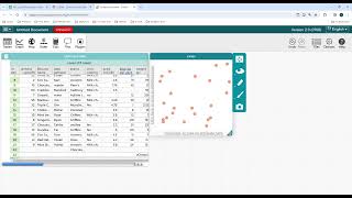 How to make a Dot Plot and Box plot in Codap from Google Sheets or Excel