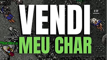 Tibia: Vendi meu Char #tibia