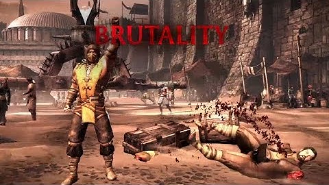 HOW TO PERFORM XRAY, BRUTALITY & FATALITY SCORPION BY KEYBOARD ON PC/LAPTOP - MKXL #part4