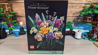LEGO Flower Bouquet: Botanical Collection 10280 🎧 Pure Build
