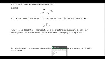 Excel: Permutations, Combinations, and Probability