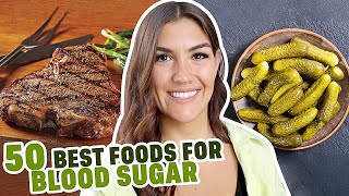 50+ Best Foods for Stable Blood Sugar (Low Glycemic Food List)