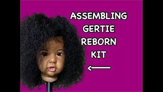 How to assemble reborn baby girl gertie and saskia kits part 2