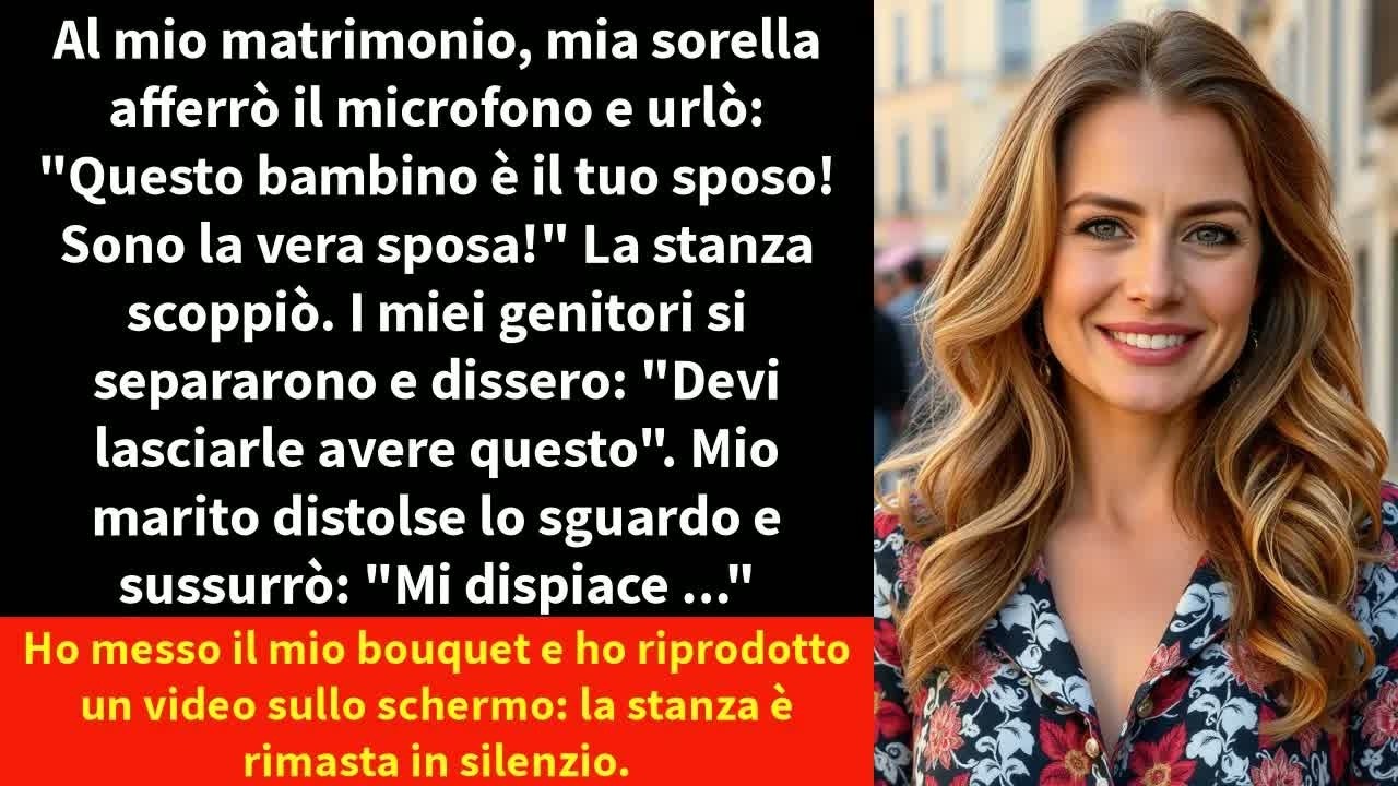 Il "sì" mi morì in gola quando la porta della chiesa si spalancò e una donna entrò, tenendo per mano un bambino. "Questo è tuo figlio, Michael," disse, e il silenzio calò come una ghigliottina....
