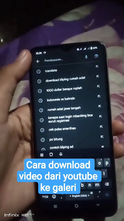 Cara download video dari youtube ke galeri #download #fyp #shorts
