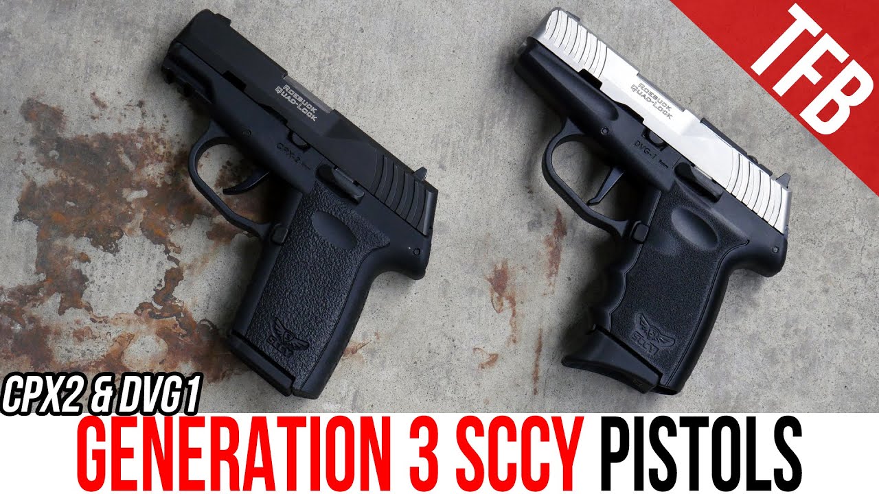 New Budget-Priced SCCY Pistols: CPX-2 and DVG-1