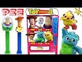 TOY STORY 4 PEZ Candy Machine Game w/ Toy Story PEZ Dispensers, Candy, Toys &amp; Surprises