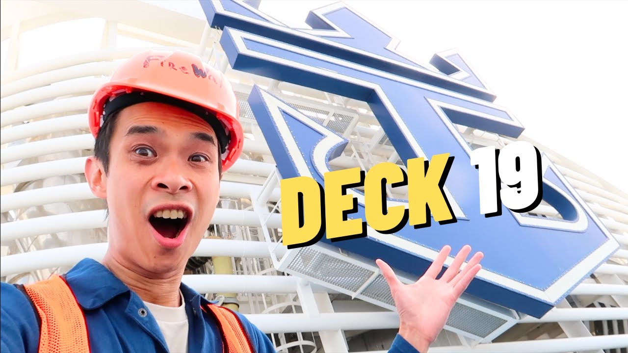 Super *Secret* Area On The Ship (Deck 19) | Symphony Of The Seas
