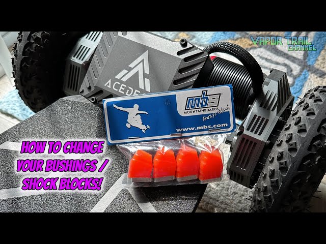 HOW TO: Change Acedeck Z1 Bushings (Shock Blocks) - MBS Orange