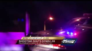 Shooting closes I-95 Thursday night