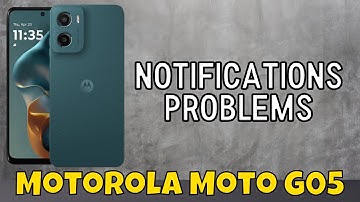 Motorola Moto G05 Notification Not Showing Problem || How to solve the notifications problems