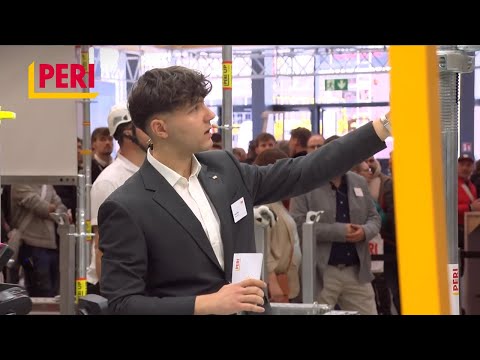 Bauma 2025 - Live presentation on the marketplace in the PERI exhibition hall - video from PERI Group
