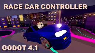 Race Car Controller Tutorial - Godot 3D screenshot 4