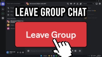 How To Leave A Discord Group Chat