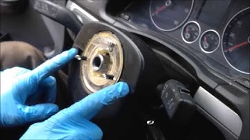 MK5 - Jetta - Airbag, Clockspring, Turn Signal Disassembly & Repair - Part 1 of 3