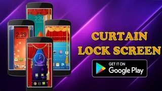 Curtain Lock Screen App screenshot 1