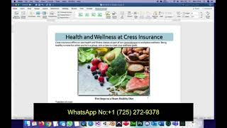 Word Module 2 SAM End of Module Project 1 | NP_WD19_EOM2-1 | Olson-Browne Insurance