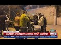 Hundreds Of Migrants Dropped Off At Bus Stops