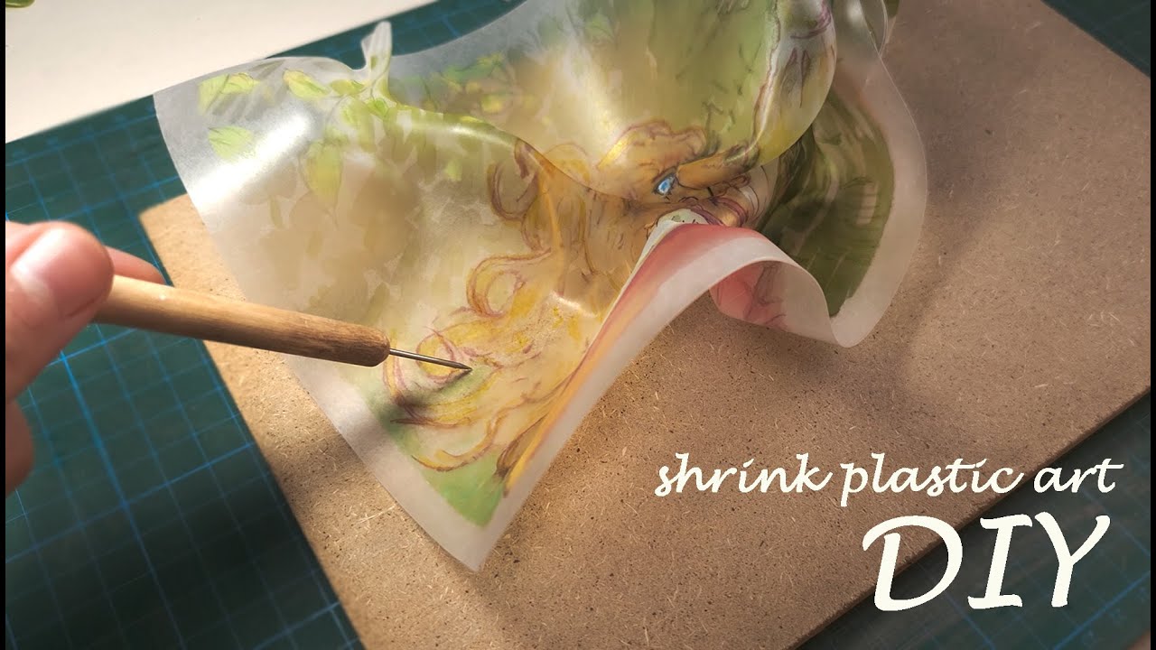 Shrink plastic ART | relaxing video
