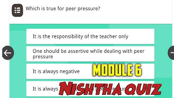 Which is true for peer pressure ? AS_SEC_Understanding secondary stage learners Nishtha quiz