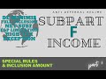 Subpart F Income Part 4 - Computing the Inclusion Amount