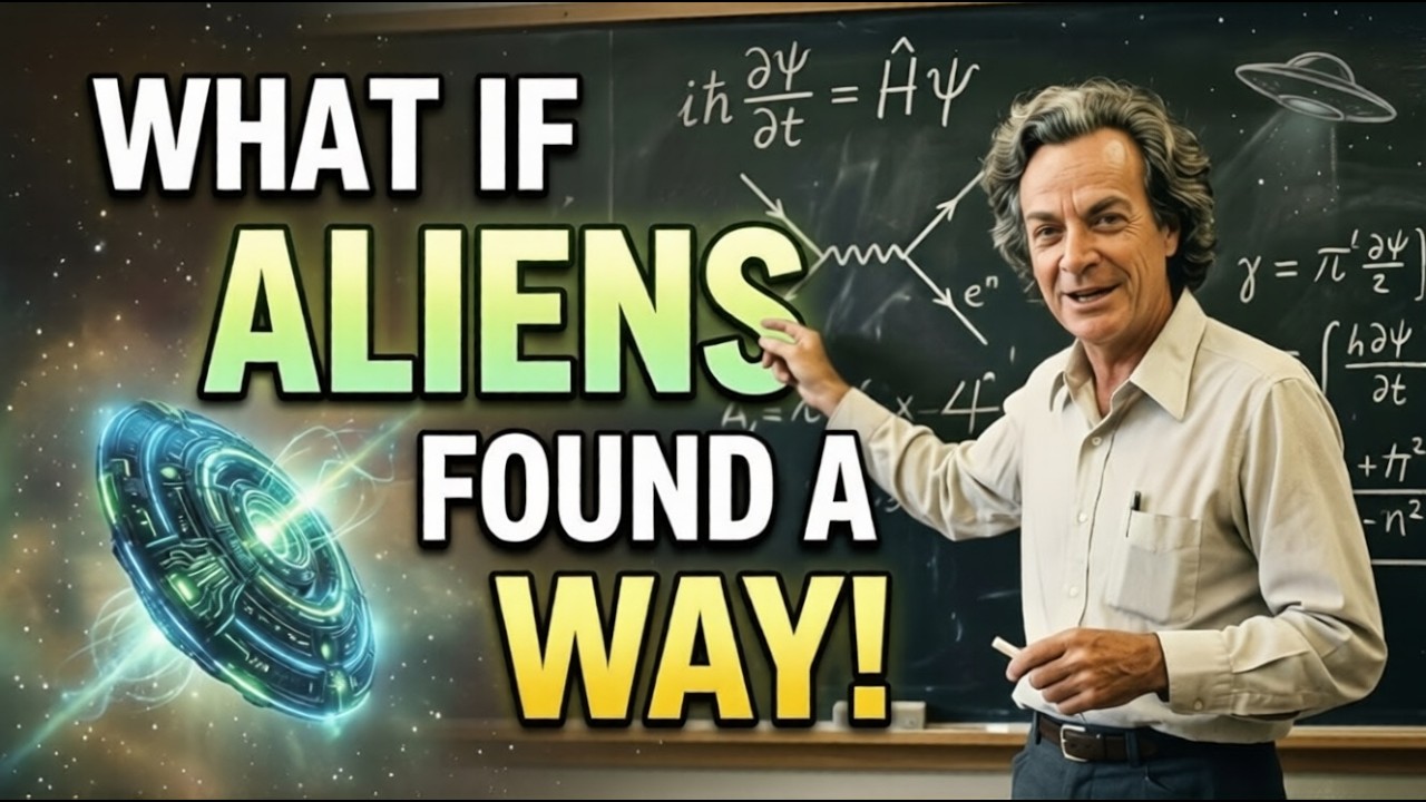 "Feynman Explains: What If Aliens Found a Way?"