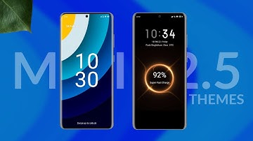 Top 3 New Miui 12.5 Themes For Mid February 2022 | New Control Center & System Ui | Miui Themes