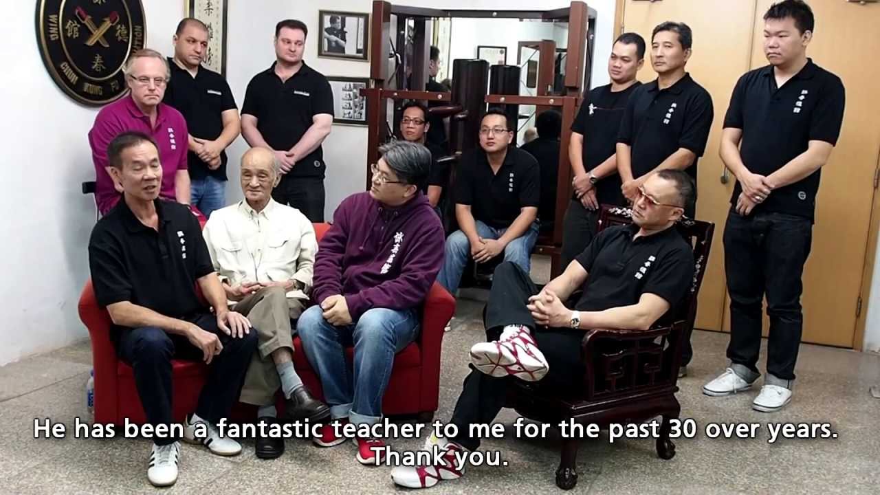 Wing Chun, Ip Man, Chow Tse Chuen Wooden Dummy and Kicking Techniques
