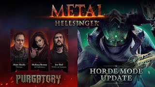 Metal: Hellsinger – Purgatory DLC and Free Horde Mode Trailer #metalhellsinger #metal