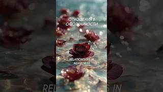ОТНОШЕНИЯ В ОСОЗНАННОСТИ. RELATIONSHIPS IN AWARENESS