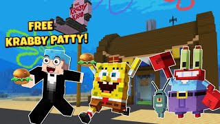 LET'S HELP MR KRAB TO PROTECT THE KRABBY PATTY! | Minecraft SpongeBob 2