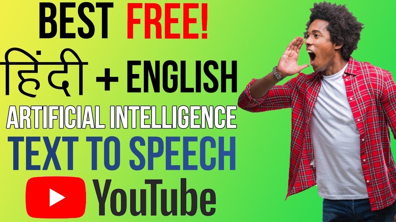 Best Hindi English Text to Speech Software for YouTube Videos | Best ...