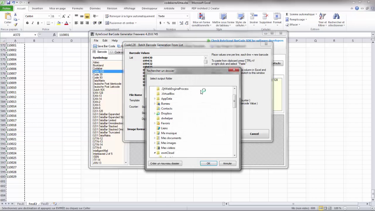 Imprimer Code Barres Publipostage Koha