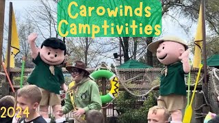 Carowinds Camptivities in Camp Snoopy 2024