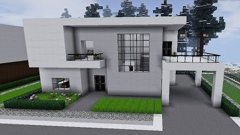 Modern House (8) - MINI BLOCK CRAFT
